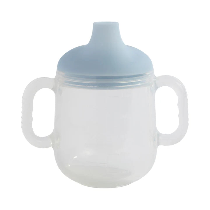 Playground by Living Textiles Silicone Sippy Cup - Dusty Blue