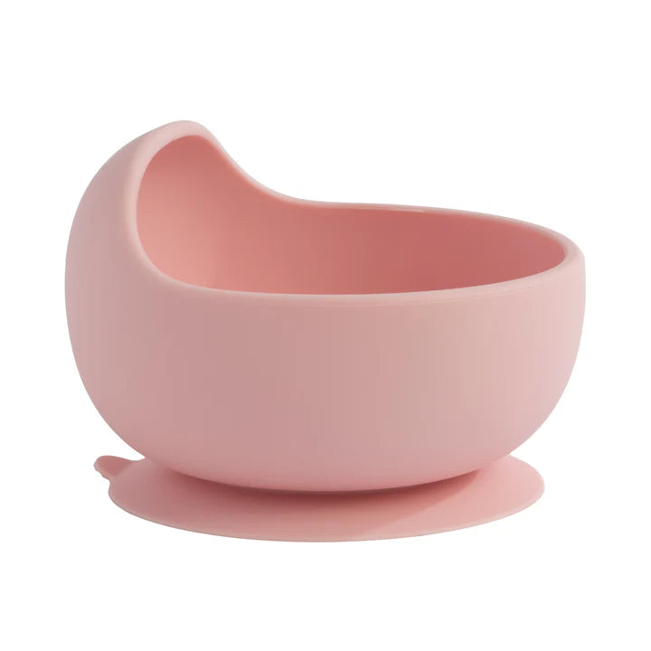 Playground by Living Textiles Silicone Bowl- Light Pink
