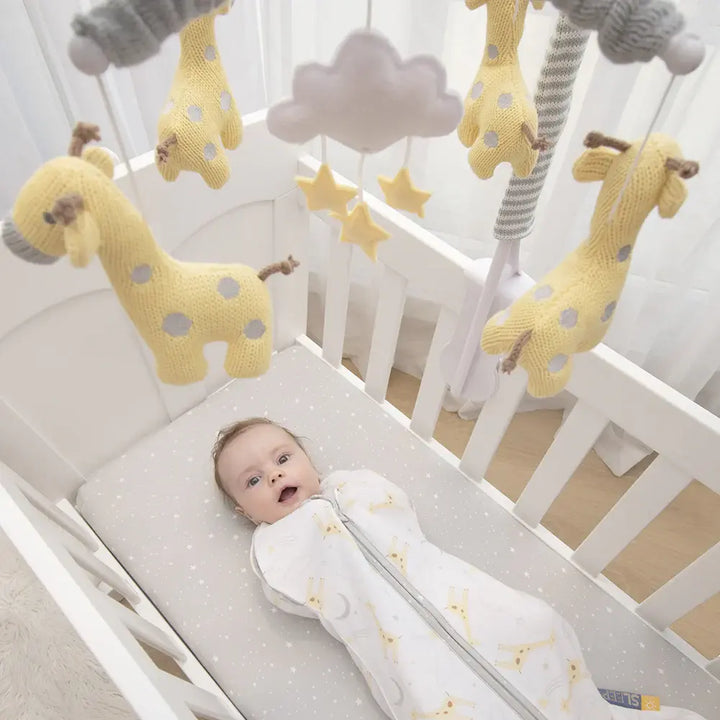 Musical Mobile Set-Noah Giraffe