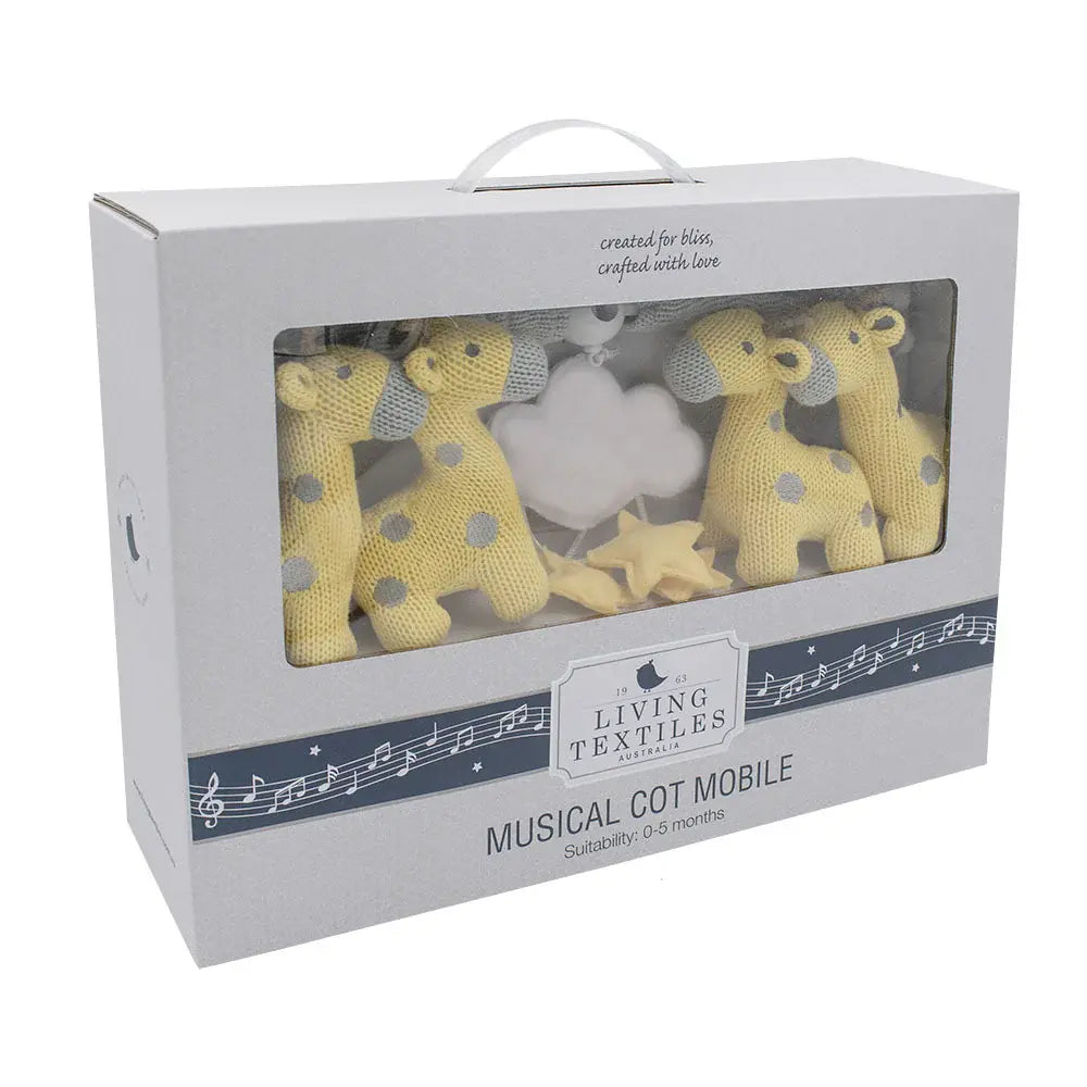 Musical Mobile Set-Noah Giraffe