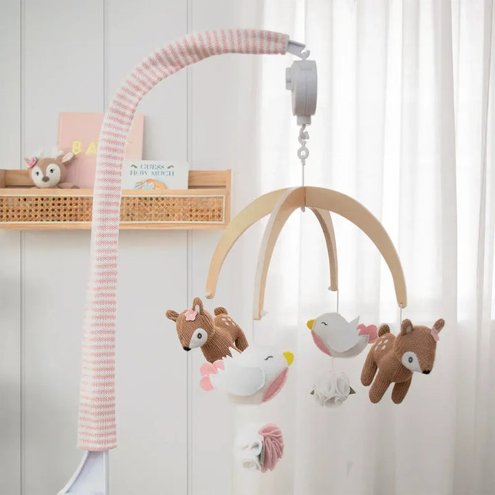 Living Textiles Musical Mobile Set - Sophia's Garden