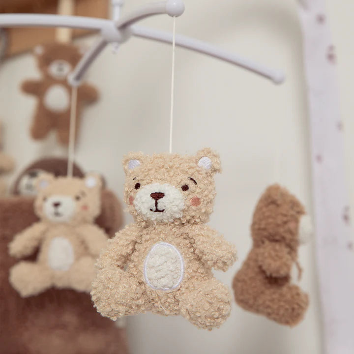 Living Textiles Musical Mobile Set - Cuddly Bear