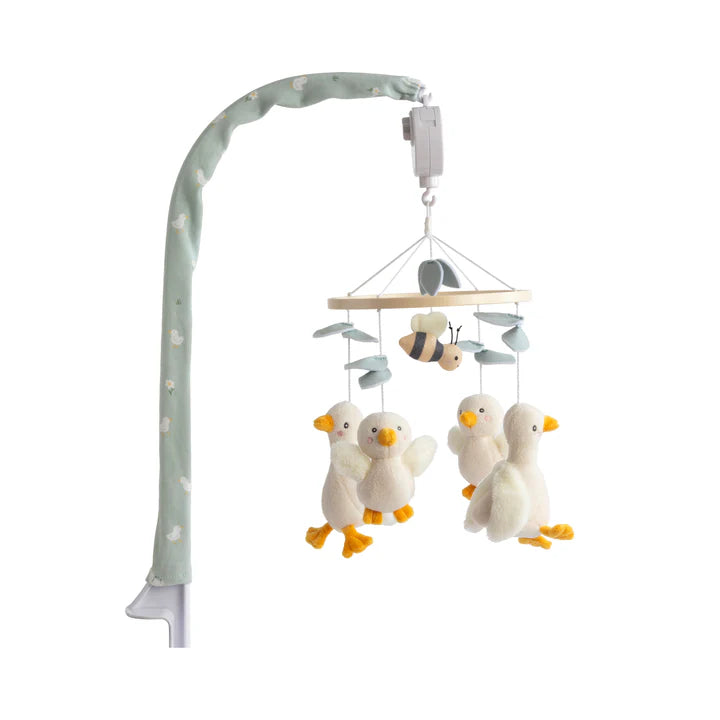 Living Textiles Musical Mobile Set - Goosey Goosey