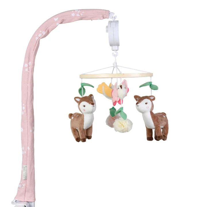 Living Textiles Musical Mobile - Fawn Fables