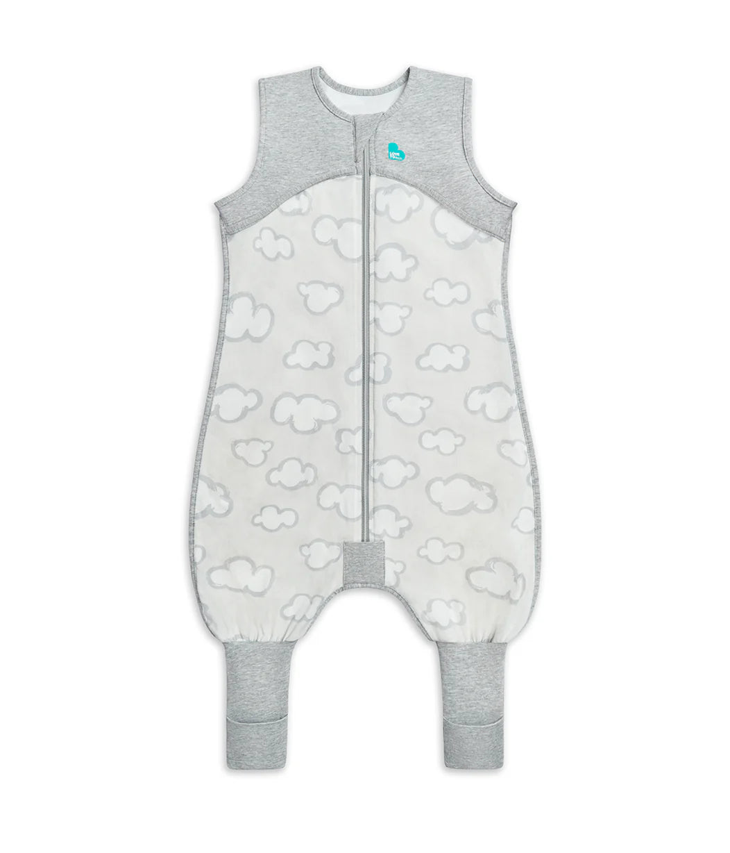 Organic Sleep Suit 0.2 TOG - Grey Daydream
