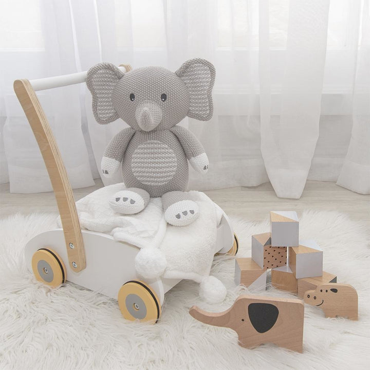 Mason the Elephant Knitted Toy