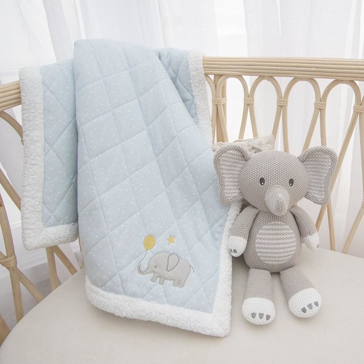 Mason the Elephant Knitted Toy
