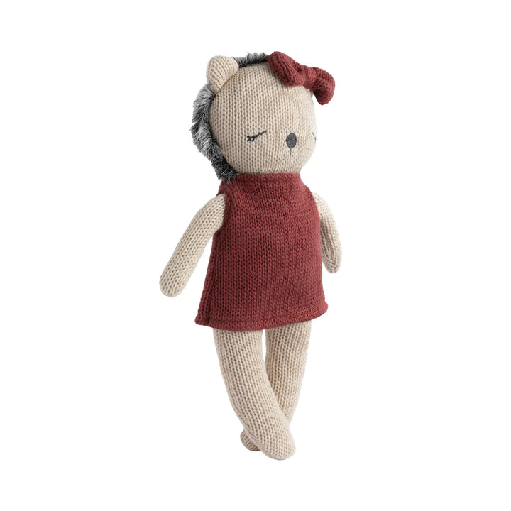 Living Textiles Knitted Animal Toy- Helen the Hedgehog
