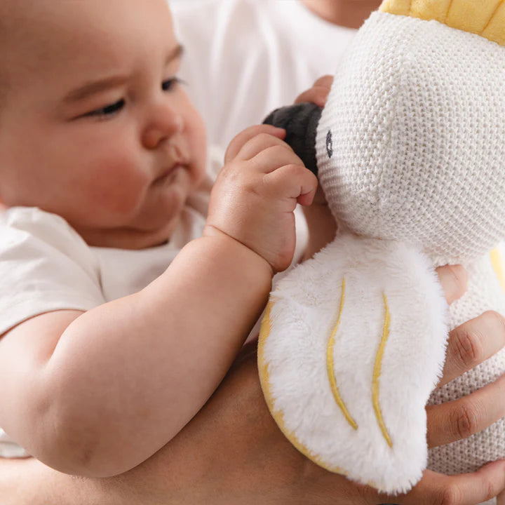 Living Textiles Knitted Toy - Colin the Cockatoo
