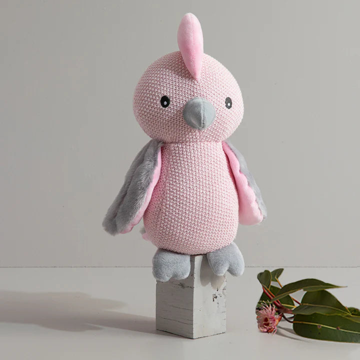 Living Textiles Knitted Toy - Gary the Galah