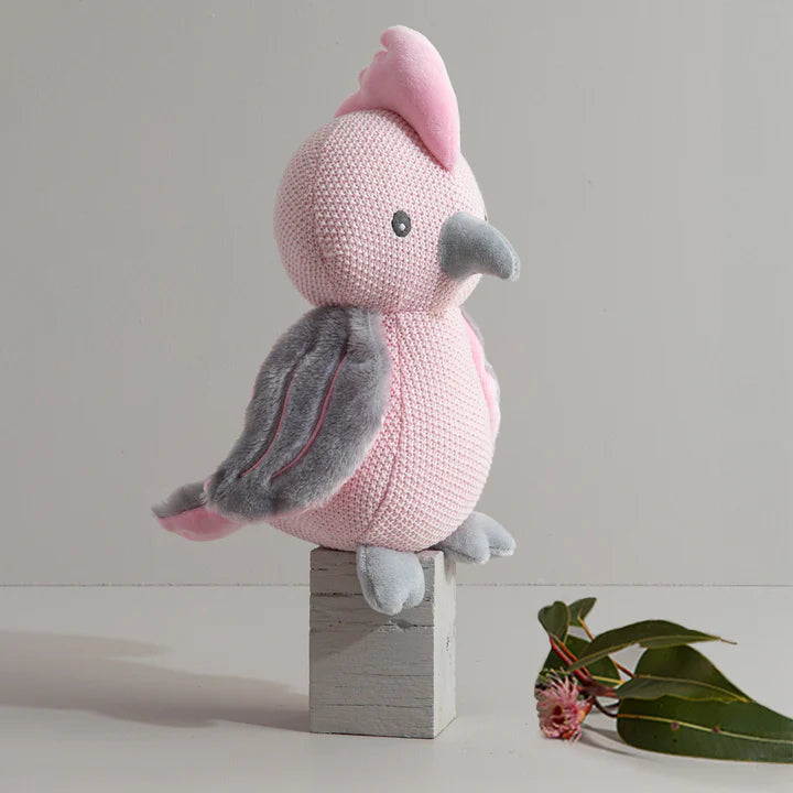 Living Textiles Knitted Toy - Gary the Galah