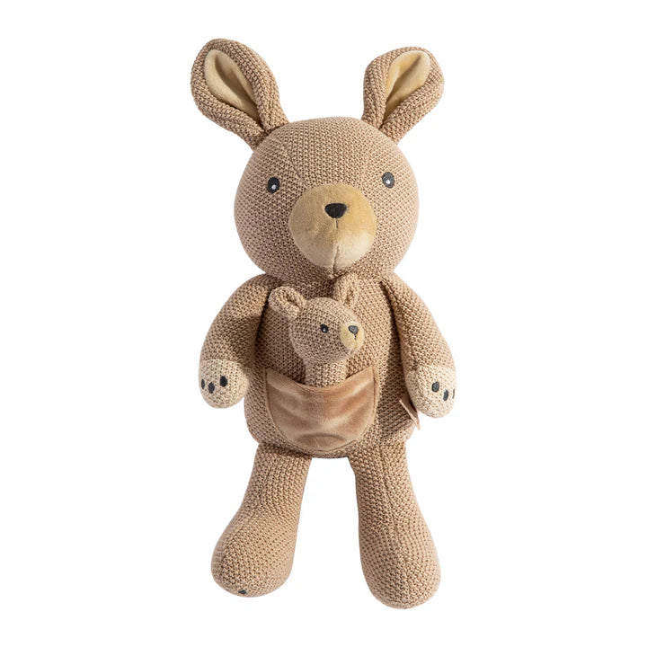 Living Textiles Knitted Toy - Kylie the Kangaroo