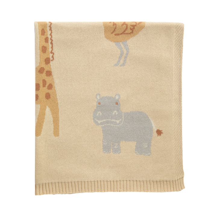 Living Textiles Jacquard Blanket - Wild Safari