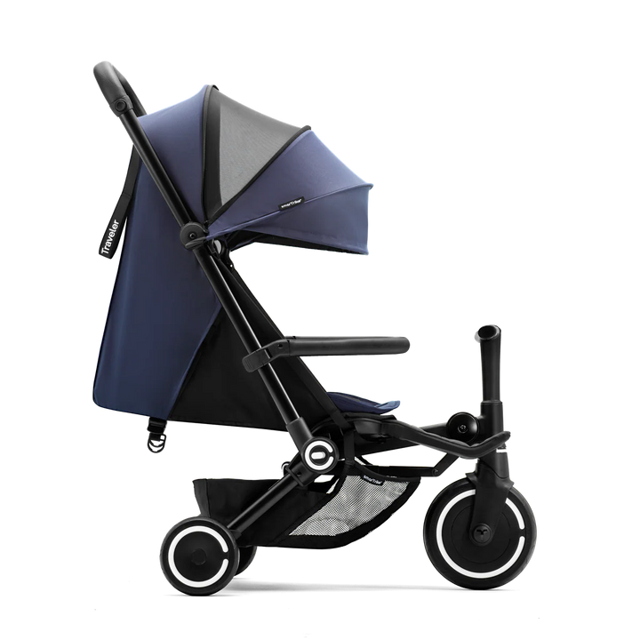SmarTrike Traveler Four In One Convertible Stroller - Blue