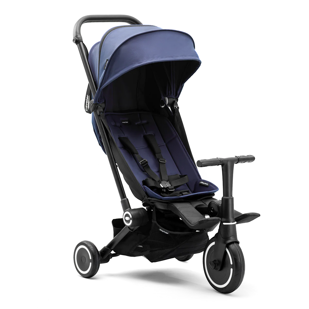 SmarTrike Traveler Four In One Convertible Stroller - Blue