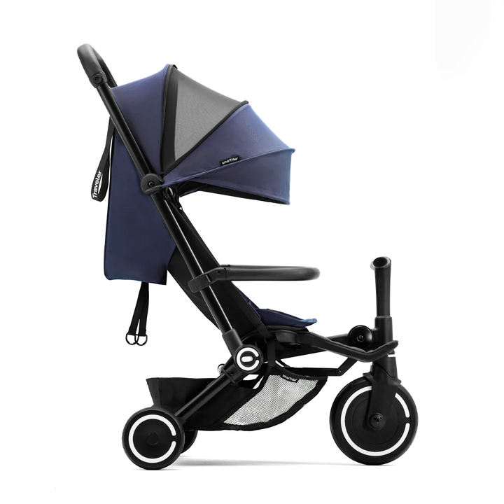 SmarTrike Traveler Four In One Convertible Stroller - Blue
