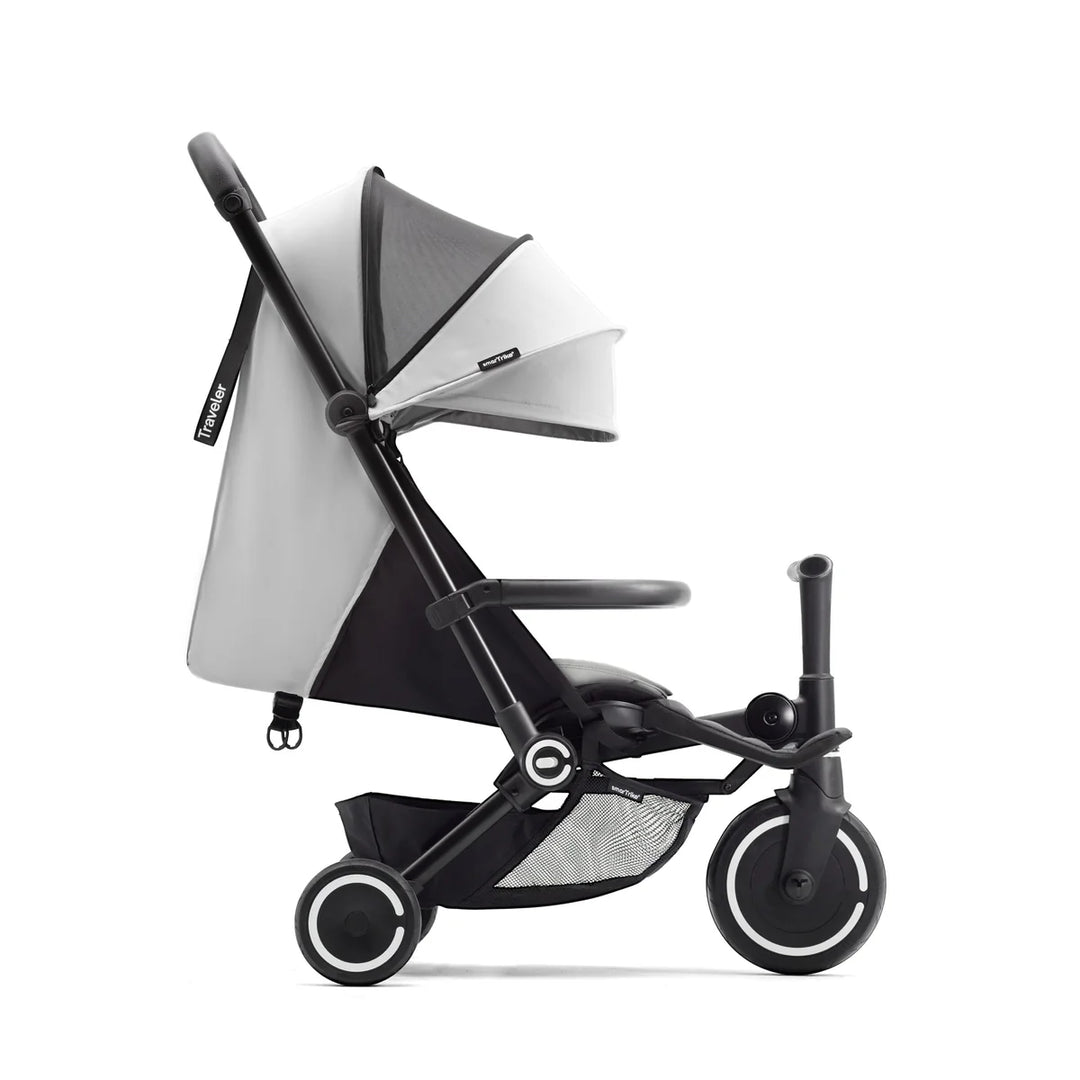 SmarTrike Traveler Four In One Convertible Stroller - Off White