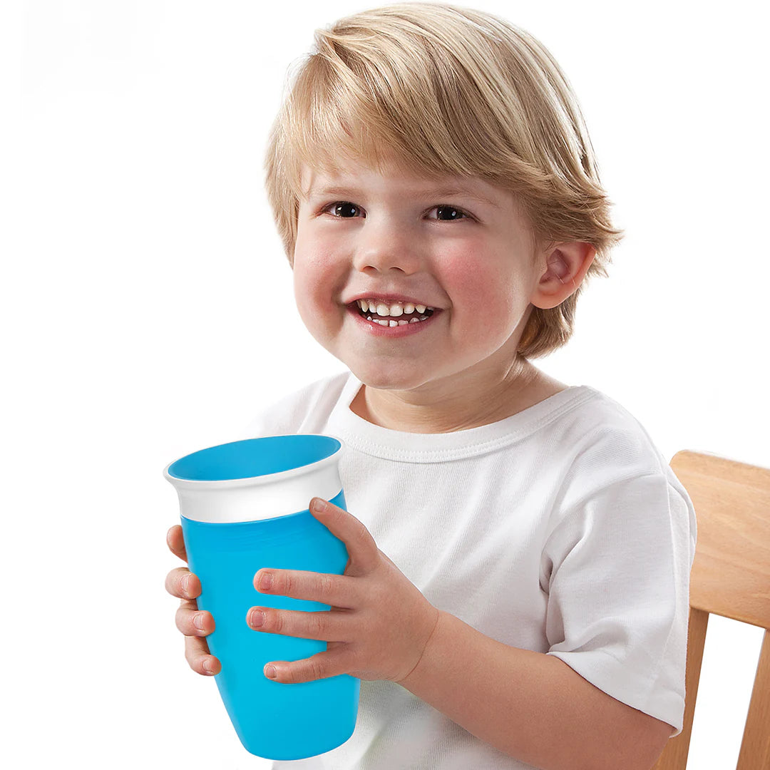 Munchkin 10oz Miracle 360? Sippy Cup - 1pk (Blue)