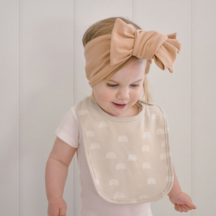 2pk Bibs-Sloth/Rainbow