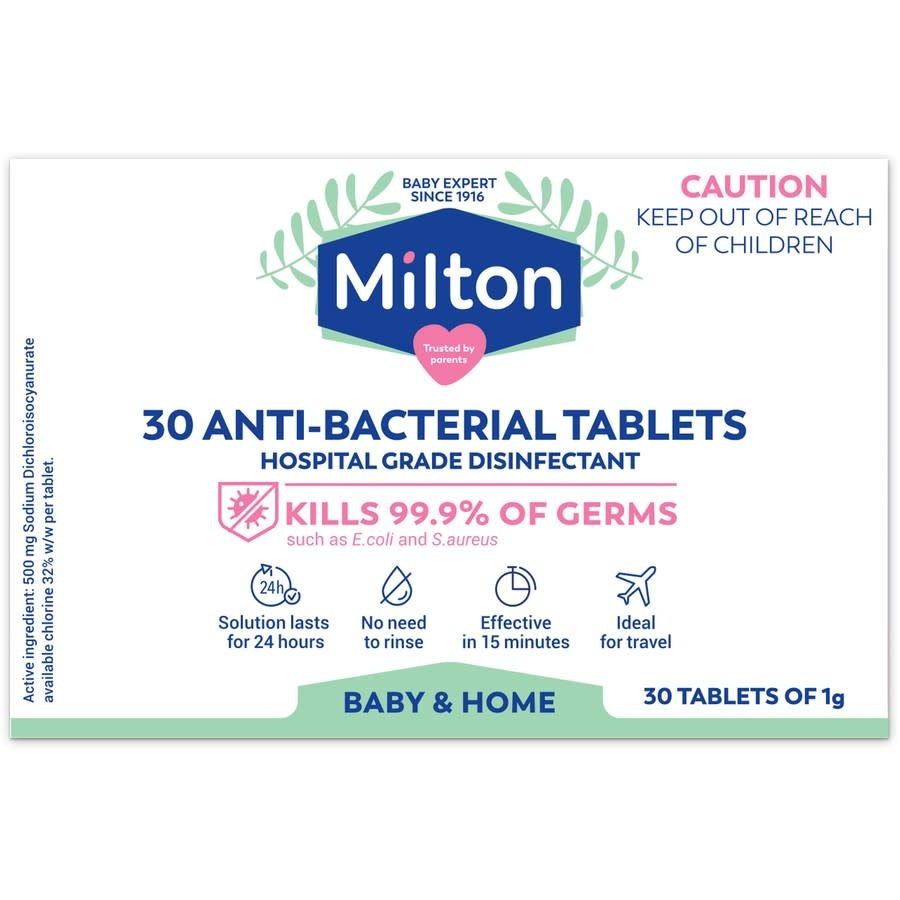 Milton Antibacterial Tablets 30 pack