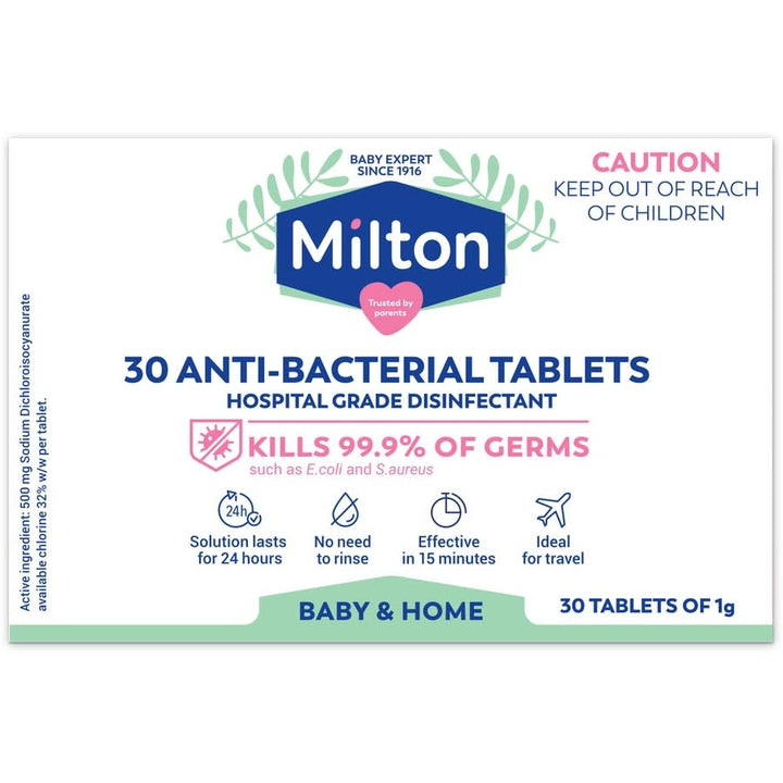 Milton Antibacterial Tablets 30 pack