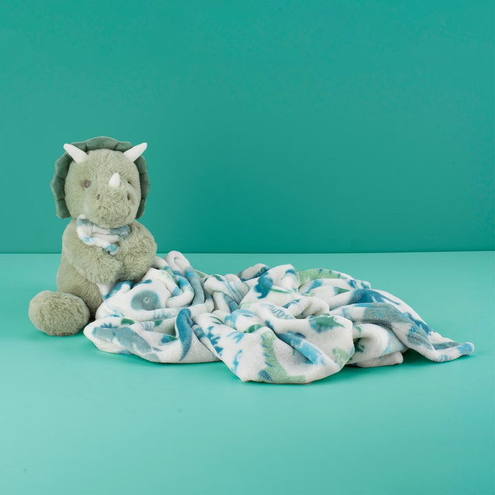 Weegoamigo Plush Toy + Blanket - Roar-y McIlroy Dinosaur