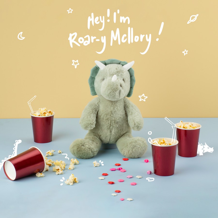 Weegoamigo Plush Toy + Blanket - Roar-y McIlroy Dinosaur
