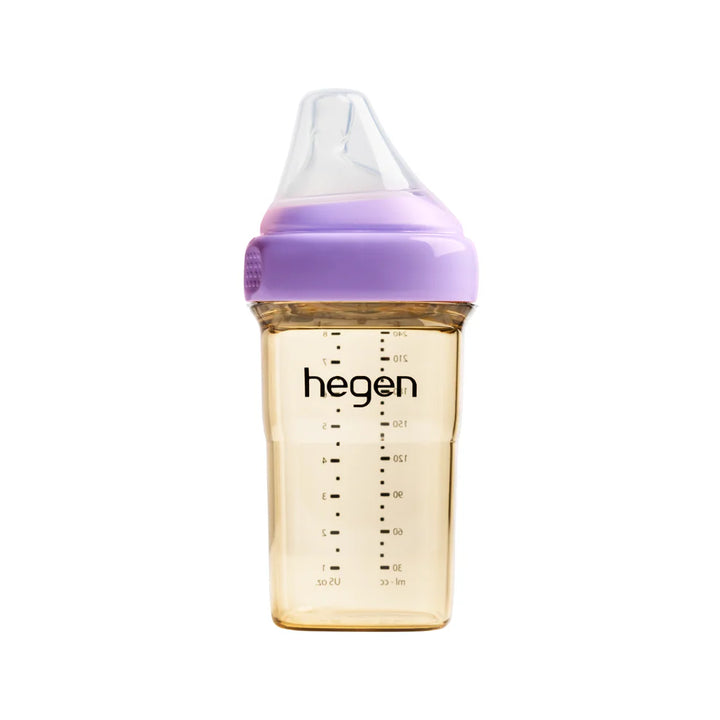 Hegen PCTO™ 240ml/8oz Feeding Bottle PPSU Purple
