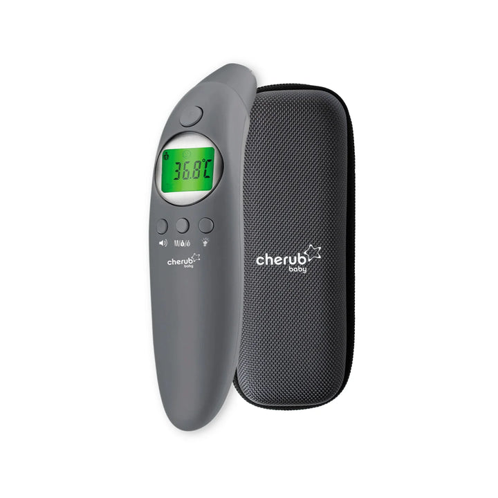 Cherub Baby 4 IN 1 INFRARED DIGITAL EAR AND FOREHEAD THERMOMETER - SLATE
