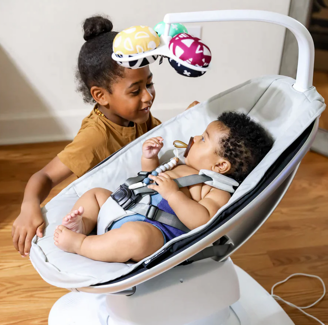 4moms mamaRoo® multi-motion baby swing-Grey Classic(Ex-Display)