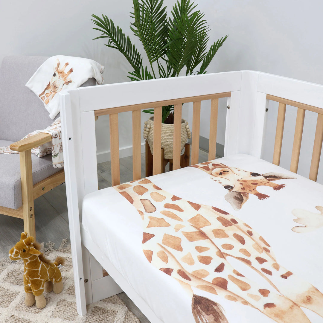 Bubba Blue Adventure Bamboo 2pk Jersey Cot Fitted Sheets