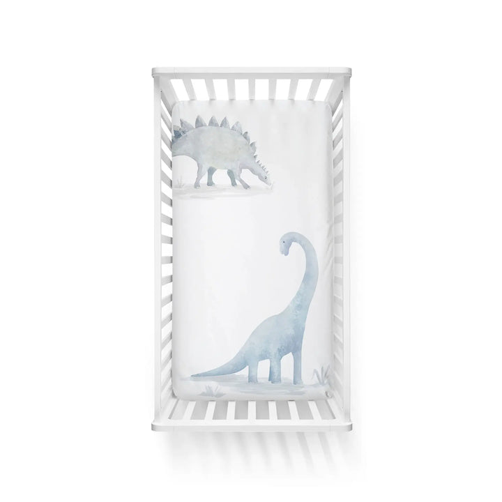 Bubba Blue Jurassic Bamboo 2pk Jersey Cot Fitted Sheets