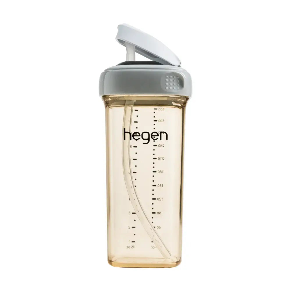 Hegen PCTO 330ml/11oz Straw Cup PPSU Grey v3