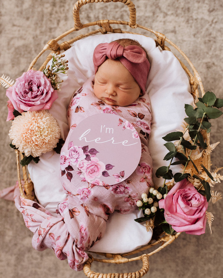 Organic Muslin Wrap Blossom