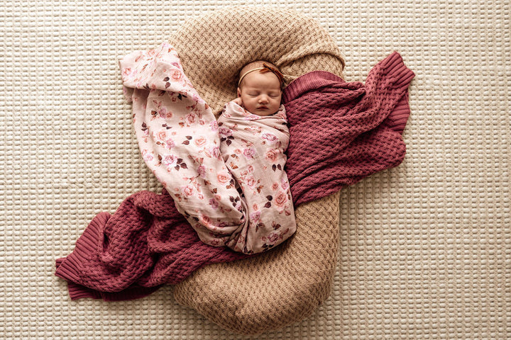 Organic Muslin Wrap Blossom