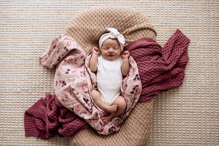 Organic Muslin Wrap Blossom