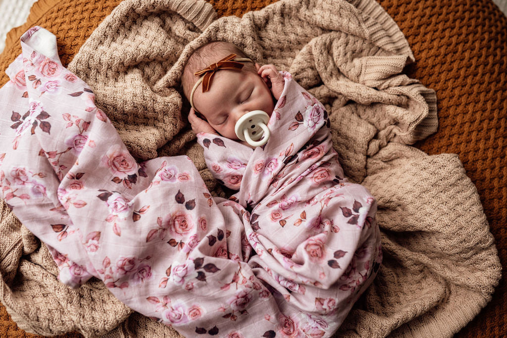 Organic Muslin Wrap Blossom