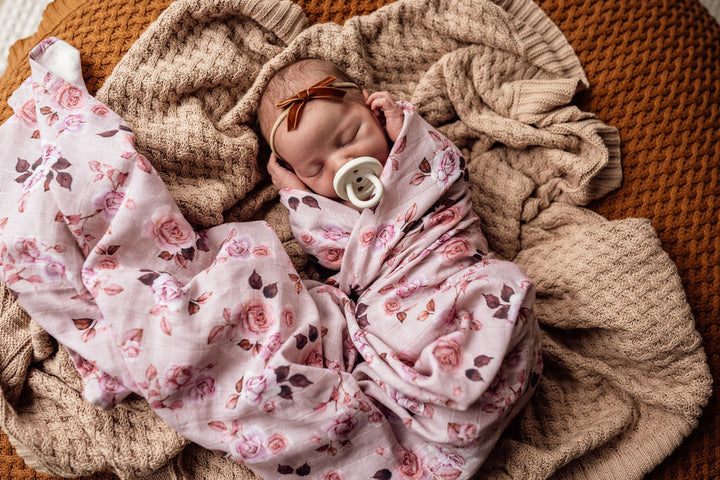Organic Muslin Wrap Blossom