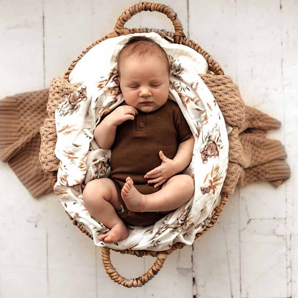 Organic Muslin wrap -Koala