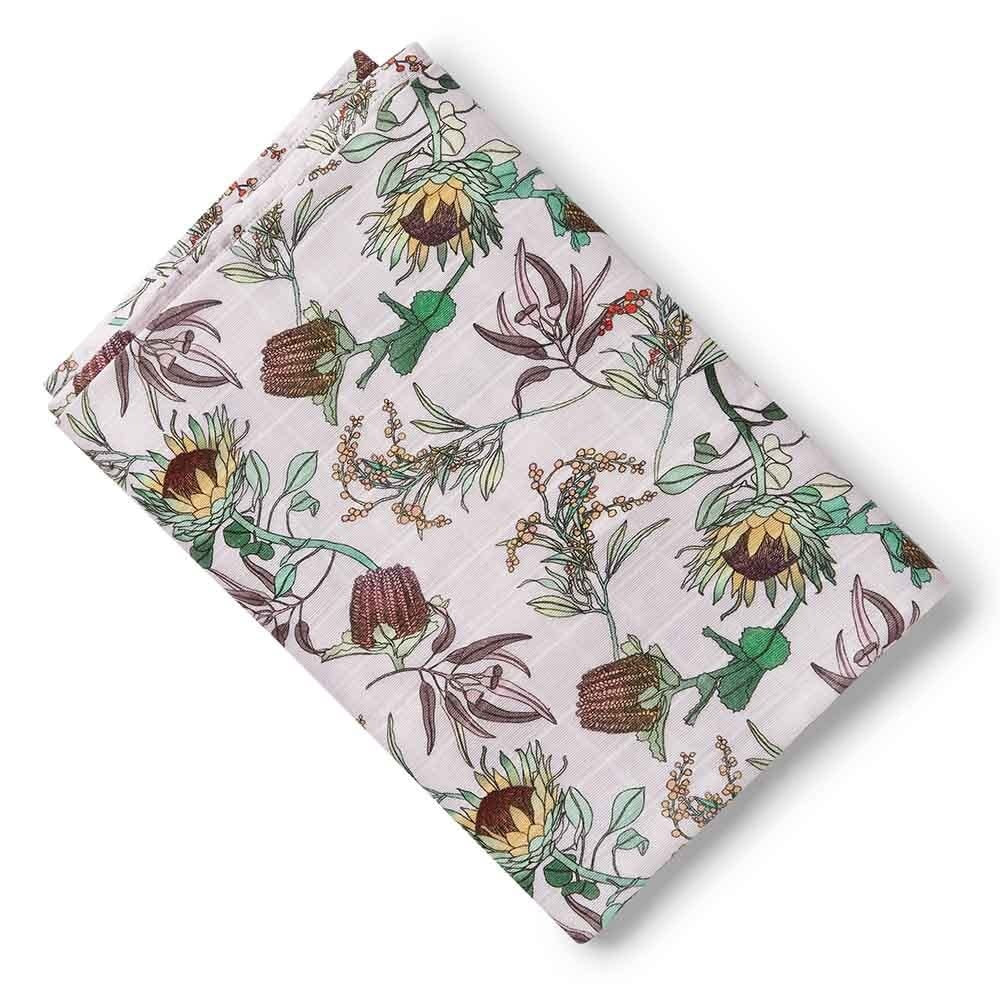 Organic Muslin Wrap-Banksia