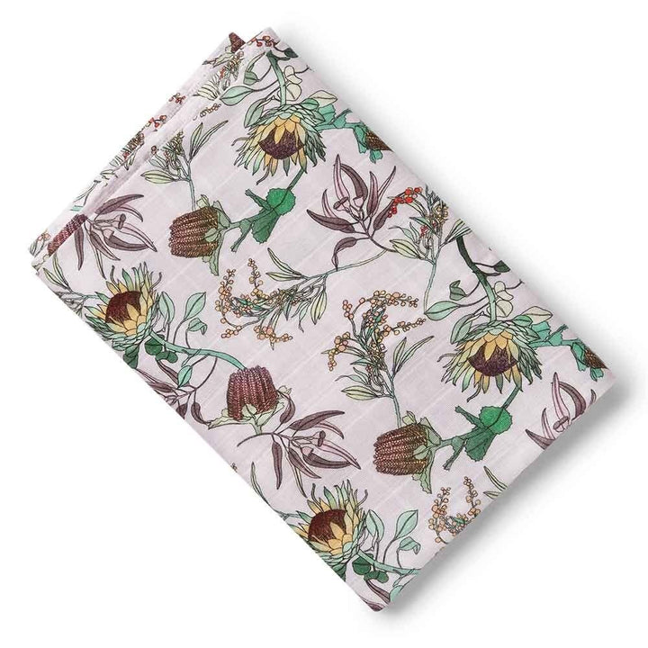Organic Muslin Wrap-Banksia
