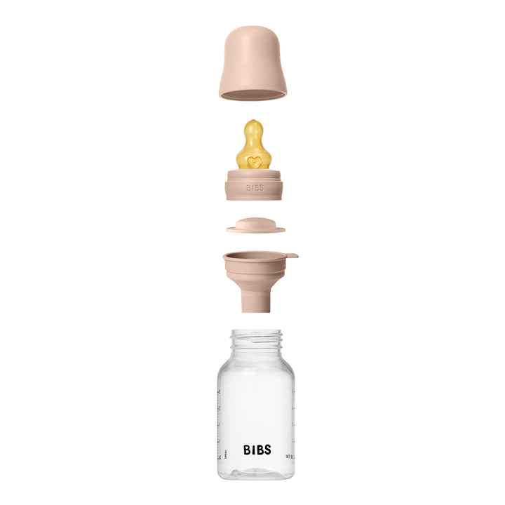 Baby BPA-Free PP Bottle Set 150ml Latex - Blush