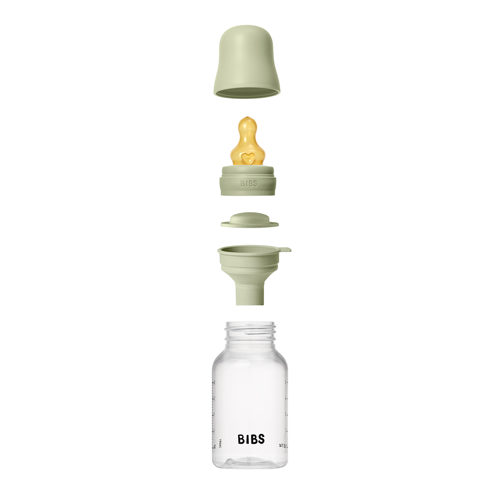 Baby BPA-Free PP Bottle Set 150ml Latex - Sage