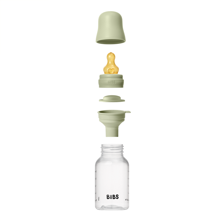 Baby BPA-Free PP Bottle Set 150ml Latex - Sage