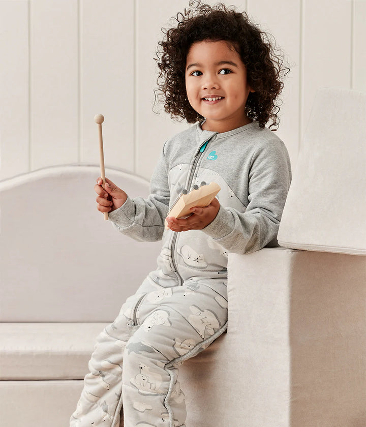 Sleepsuit - EXTRA WARM 3.5T - South Pole Grey