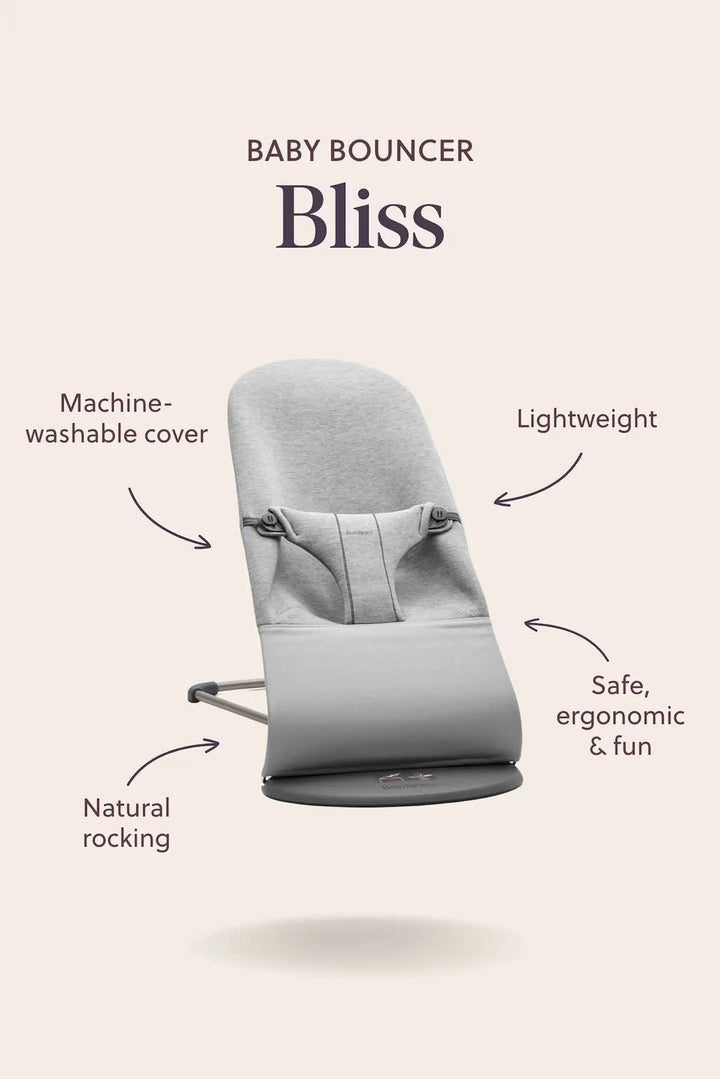 BabyBjorn Bouncer Bliss -Mesh, Gray