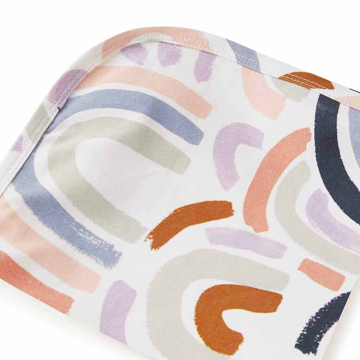 Baby Jersey Wrap & Beanie Set-Rainbow Baby