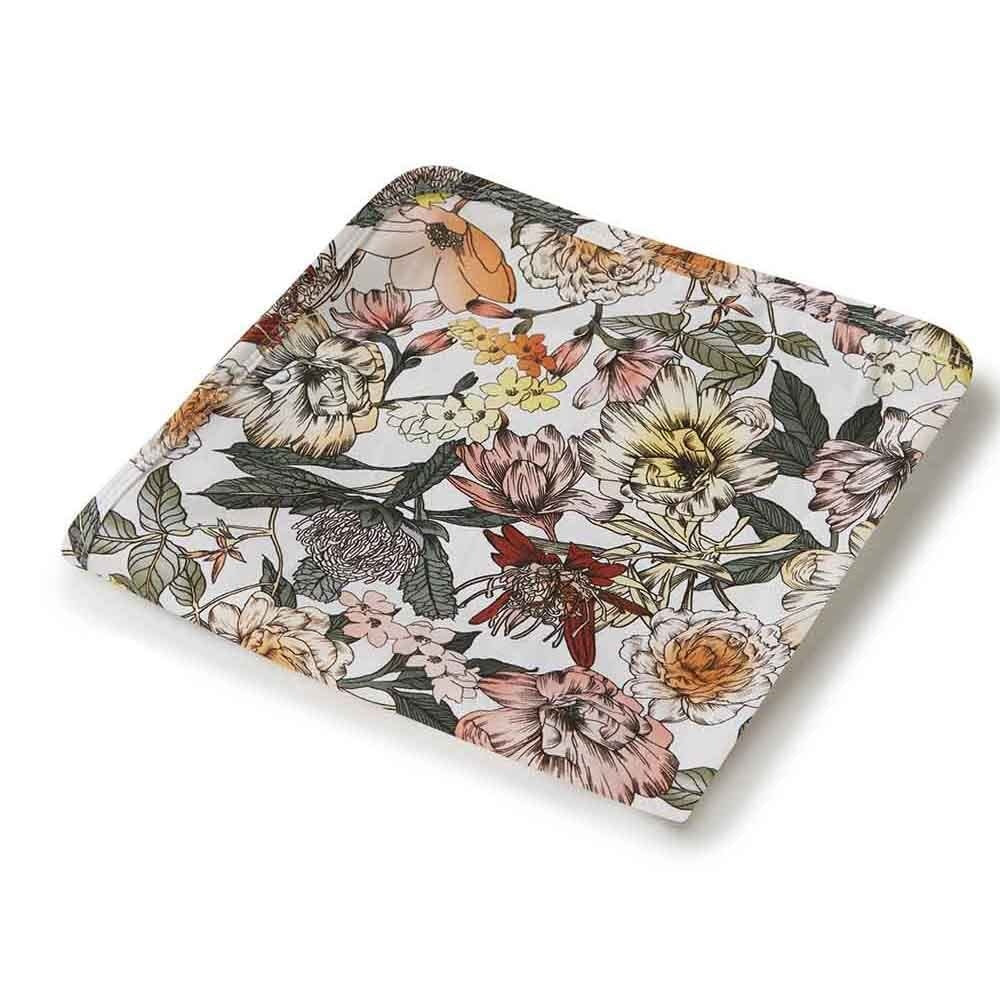 Organic Jersey Wrap & Topknot Set-Australiana