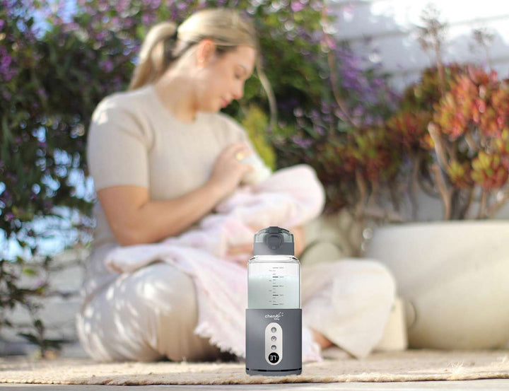 Cherub Baby ANYWHERE PORTABLE BOTTLE WARMER PRO - SLATE