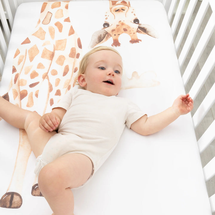 Bubba Blue Adventure Bamboo 2pk Jersey Cot Fitted Sheets